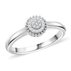 Rhodium Over Sterling Silver