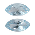 Sky Blue Topaz Set of 2 (Mrq 6x3 mm) 0.49 ctw Loose Gemstone - Sticky add to cart bar