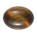 Tigers Eye (Ovl 9x7 mm) 1.80 ctw Loose Gemstone - Sticky add to cart bar