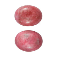 Norwegian Thulite Set of 2 (Ovl 8x6 mm) 2.56 ctw Loose Gemstone