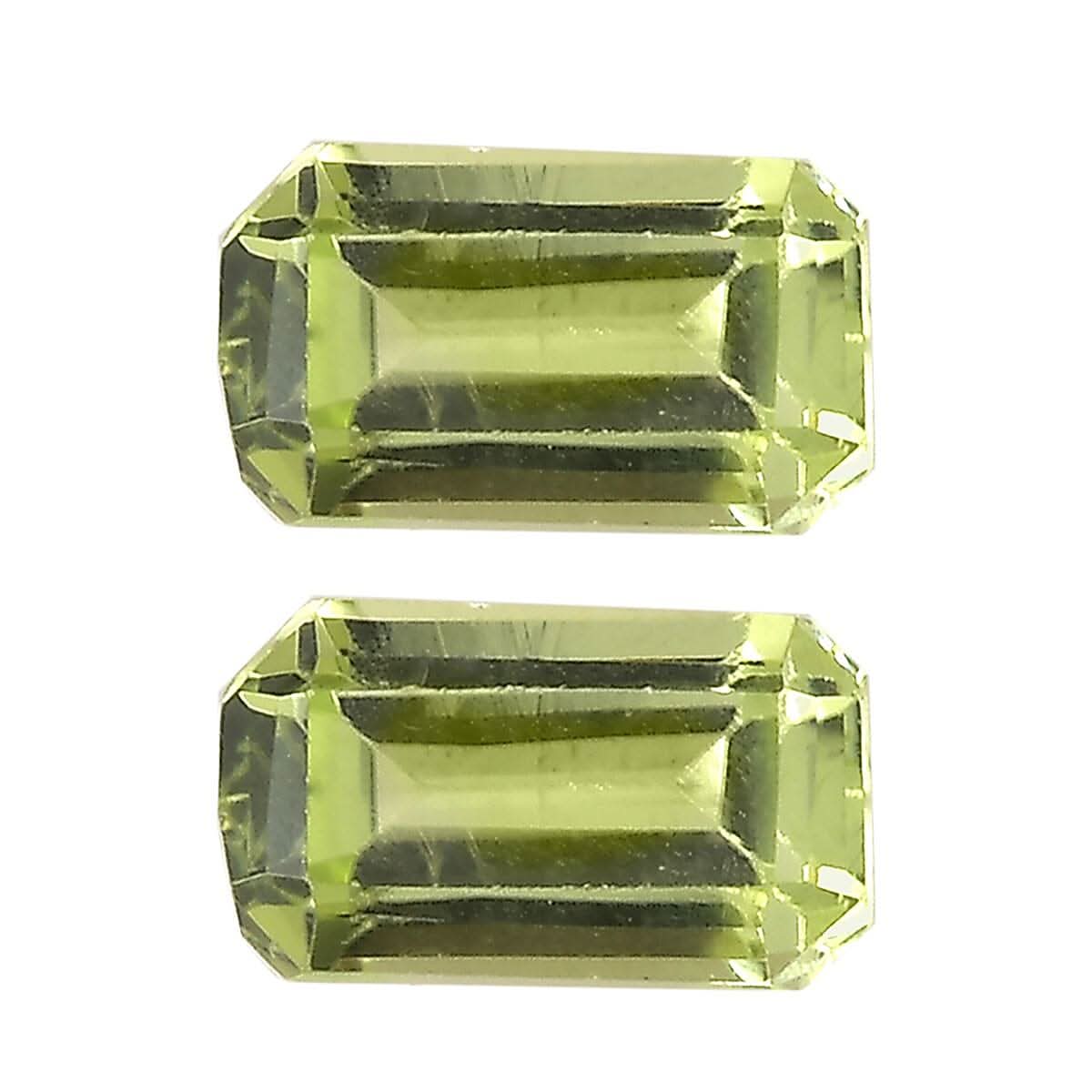 Peridot (Oct 5x3 mm) 0.56 ctw Loose Gemstone