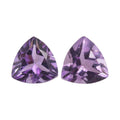 Rose De France Amethyst (Trl 5 mm) 0.68 ctw Loose Gemstone - Sticky add to cart bar