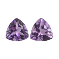 Rose De France Amethyst (Trl 5 mm) 0.68 ctw Loose Gemstone