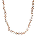 Peach Freshwater Pearl and Ratnapura Hessonite Garnet 20.00 ctw Necklace in 18K Vermeil Yellow Gold Over Sterling Silver - Sticky add to cart bar