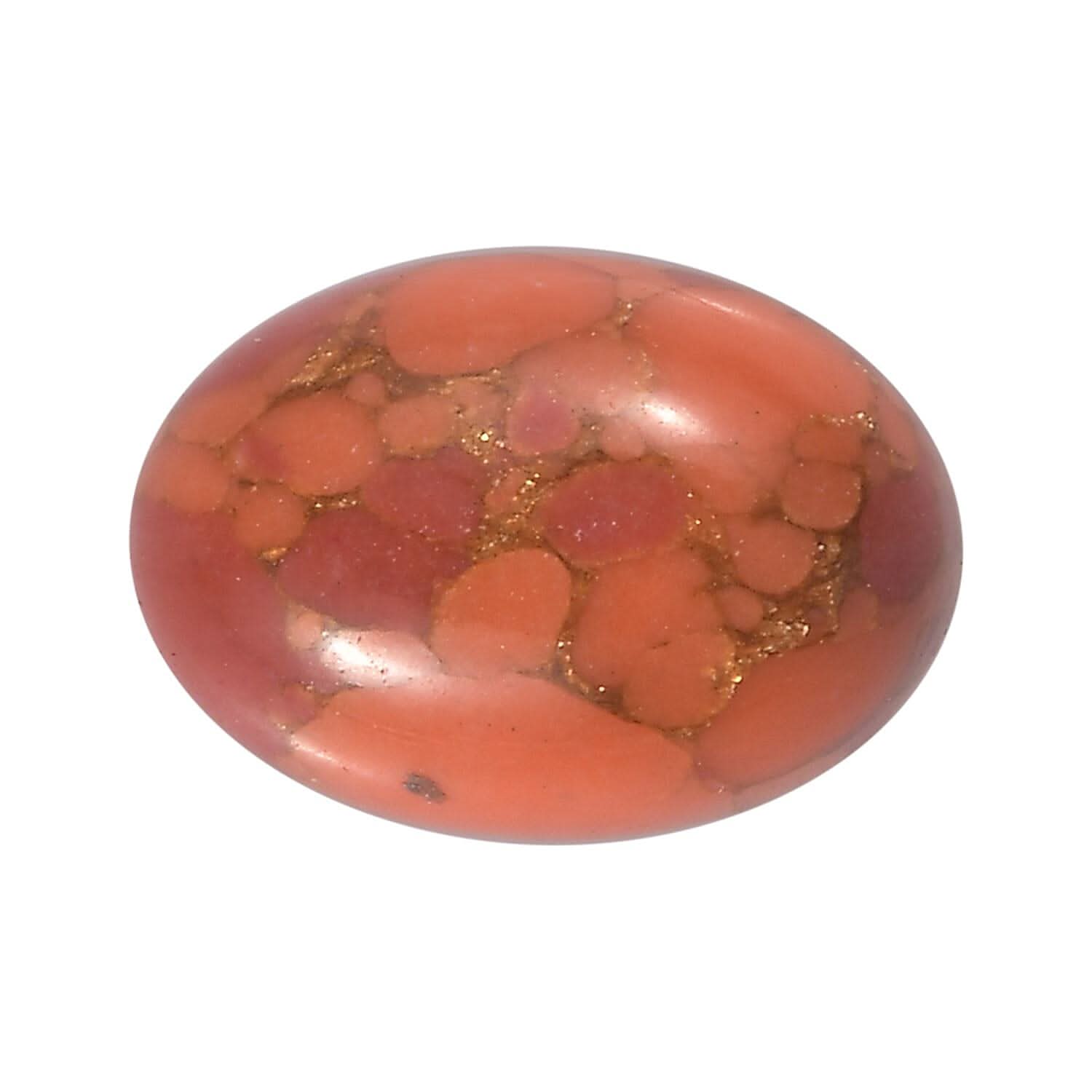 Mojave Orange Turquoise (Ovl 7x5 mm) 0.73 ctw Loose Gemstone