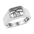 950 Platinum Mens Ring (Size 10.0) (10.60 g) - Sticky add to cart bar