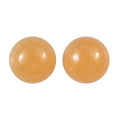 Yellow Aventurine Set of 2 (Rnd 8 mm) 4.92 ctw Loose Gemstone - Sticky add to cart bar