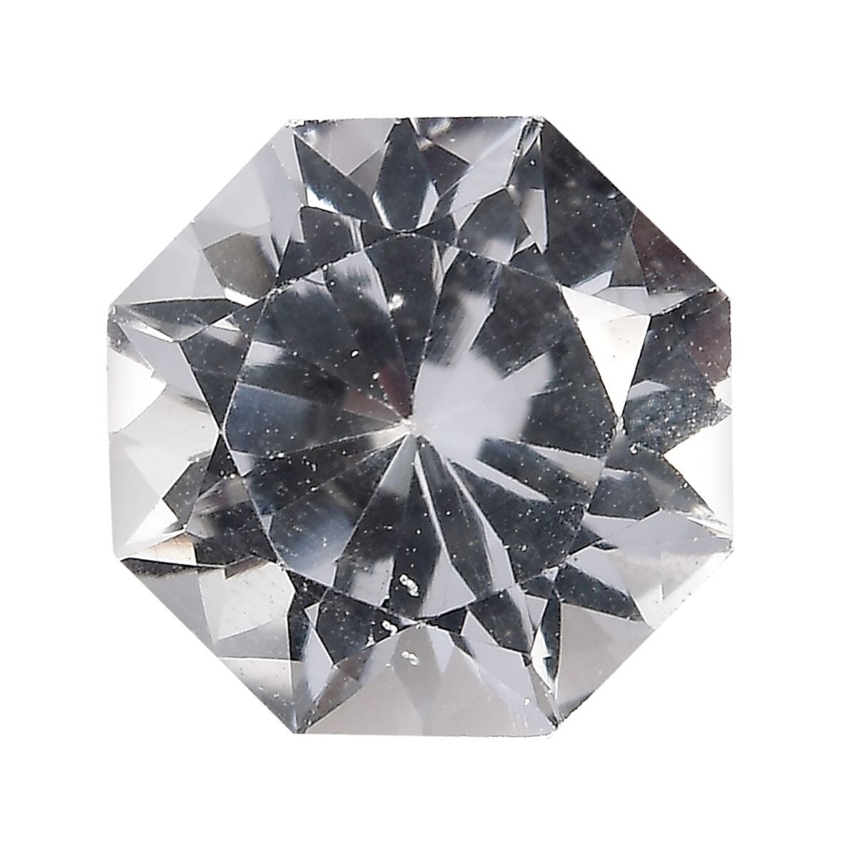 White Topaz (Octillion 8 mm) 2.40 ctw Loose Gemstone