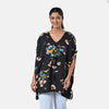 Black Floral Print