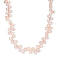 Pink Freshwater Pearl Necklace in 18K Vermeil Rose Gold Over Sterling Silver - Sticky add to cart bar