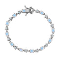 Karis Moon Glow Moonstone Bracelet in Platinum Bond (6.50 In) 5.25 ctw - Sticky add to cart bar