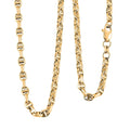 4mm Filk Chain Necklace in 14K Yellow Gold 7 Grams 18 Inches - Sticky add to cart bar