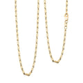1.55mm Rozo Chain Necklace in 14K Yellow Gold 5.70 Grams 18 Inches - Sticky add to cart bar