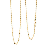 1.55mm Razo Chain Necklace in 14K Yellow Gold 6.35 Grams 20 Inches