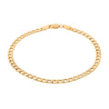 3.5mm Cuban Chain Bracelet in 14K Yellow Gold (7.00 In) 1.65 Grams - Sticky add to cart bar