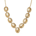 D'Joy Passport to Turkey 18K Vermeil Yellow Gold Over Sterling Silver Filigree Necklace 18 Inches 16.50 Grams - Sticky add to cart bar