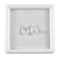 Rainbow Moonstone Set of 2 (Ovl 9x6 mm) 2.15 ctw Loose Gemstone - Sticky add to cart bar