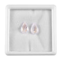 AA Rainbow Moonstone Set of 2 (Ovl 9x6 mm) 2.04 ctw Loose Gemstone - Sticky add to cart bar
