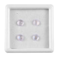 AA Rainbow Moonstone Set of 4 (Rnd 5 mm) 1.99 ctw Loose Gemstone - Sticky add to cart bar