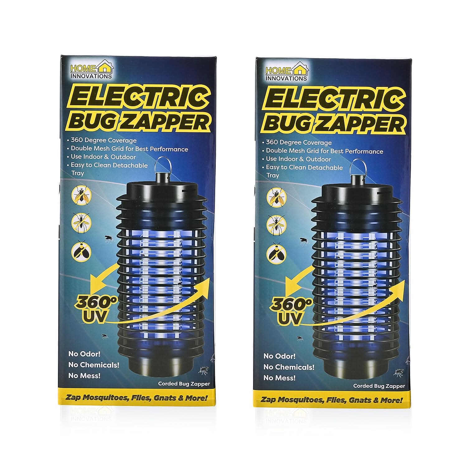 Home Innovations Set of 2 Electronic Bug Zappers