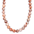 Picasso Jasper 300.00 ctw Beaded Necklace in Platinum Bond 18 Inches - Sticky add to cart bar