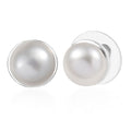 D'Joy Freshwater Pearl Stud Earrings in Sterling Silver - Sticky add to cart bar