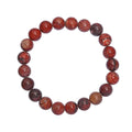 Multi Jasper 150.00 ctw Beaded Stretch Bracelet - Sticky add to cart bar