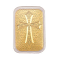 24K Golden Line of Faith Cross Emboss Sheet - Sticky add to cart bar