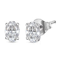 Luxuriant Lab Grown Diamond E-F VS 1.50 ctw Solitaire Stud Earrings in 10K White Gold - Sticky add to cart bar