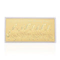 24K Golden Seven Horses Emboss Sheet 155x75mm (100mg) - Sticky add to cart bar