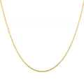 10K Yellow Gold 1.5mm Rope Chain Necklace 16 Inches 1.2 Grams - Sticky add to cart bar