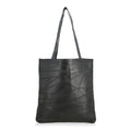 La Marey Black Genuine Leather Handbag with Matching Faux Shoulder Strap - Sticky add to cart bar