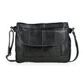 La Marey Black Genuine Leather Shoulder with Faux Leather Strap - Sticky add to cart bar
