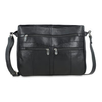 Genuine Leather Bag with Shoulder Strap