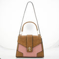 Alexis Bendel Pink Faux Leather Crossbody Bag - Sticky add to cart bar