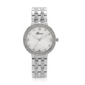 Genoa Austrian Crystal Japanese Movement Watch in Silvertone - Sticky add to cart bar