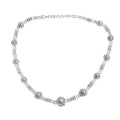 Artistry Tarakashi Collection Floral Necklace in Sterling Silver 20 Grams (18 Inches) - Sticky add to cart bar