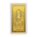 24K Gold Emboss Mona Lisa Sheet 55x30mm 100mg - Sticky add to cart bar