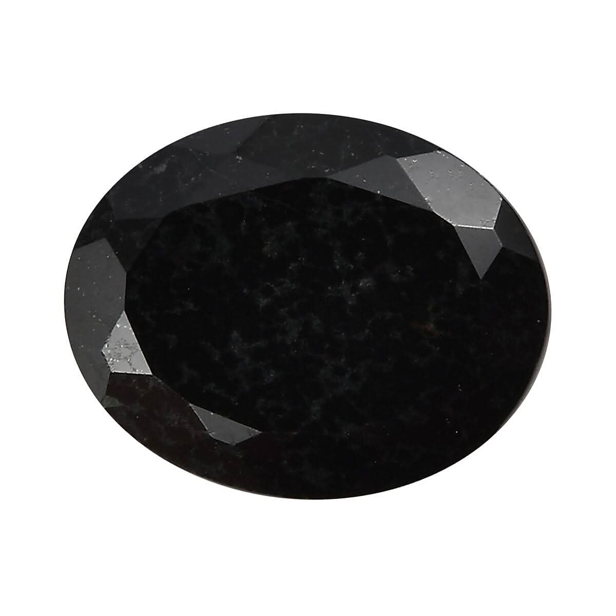 Black Tourmaline (Ovl 10x8 mm) 2.10 ctw Loose Gemstone