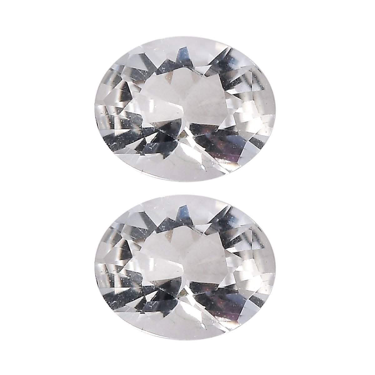 Brazilian Petalite Set of 2 (Ovl 5x4 mm) 0.44 ctw Loose Gemstone