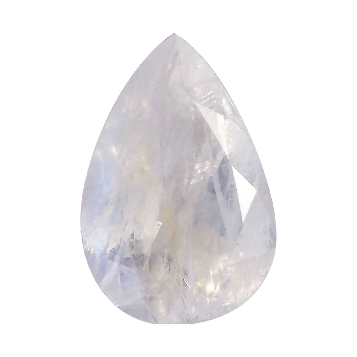 AA Rainbow Moonstone (Pear 10x7 mm) 1.52 ctw Loose Gemstone