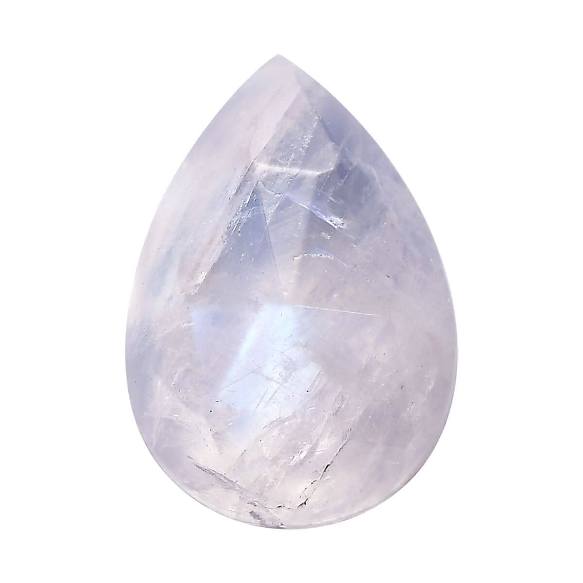 AA Rainbow Moonstone (Pear 10x7 mm) 1.75 ctw Loose Gemstone