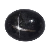 Black Star Diopside (Ovl 11x9 mm) 3.98 ctw Loose Gemstone