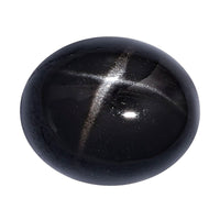 Black Star Diopside (Ovl 12x10 mm) 5.58 ctw Loose Gemstone