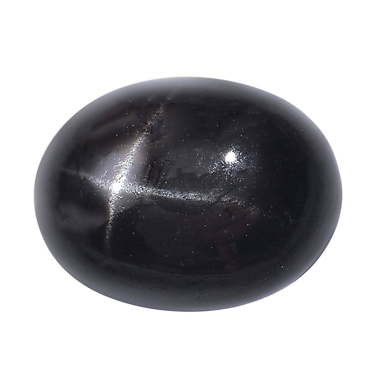 Black Star Diopside (Ovl 9x7 mm) 2.08 ctw Loose Gemstone