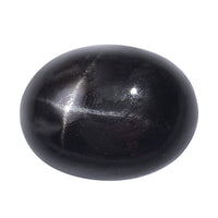 Black Star Diopside (Ovl 9x7 mm) 2.08 ctw Loose Gemstone