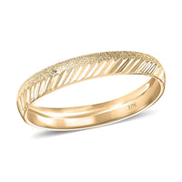 10K Yellow Gold Classic Band Ring 1.30 Grams