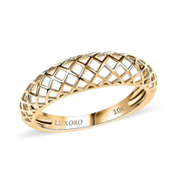 Luxoro Honey-comb Ring in 10K Yellow Gold 2 Grams