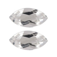 Brazilian Petalite Set of 2 (Mrq 5x2.5 mm) 0.20 ctw Loose Gemstone