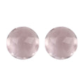 Galilea Rose Quartz Set of 2 (Rnd 5 mm) 0.90 ctw Loose Gemstone - Sticky add to cart bar